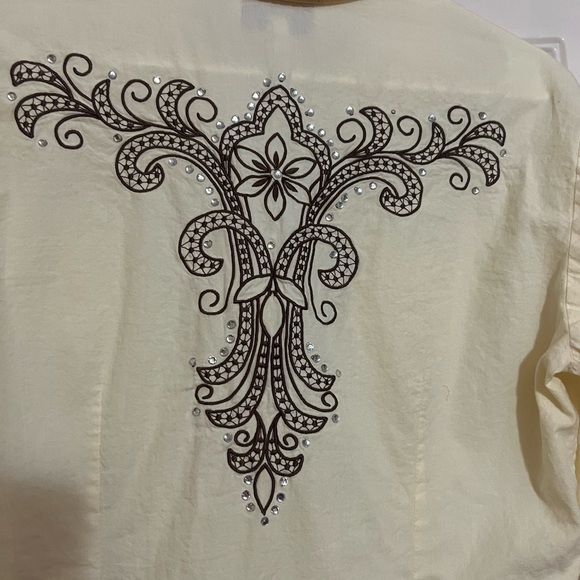 Western Snap Button Down Shirt - Picture 6 of 7